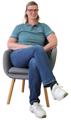Silke sitzend